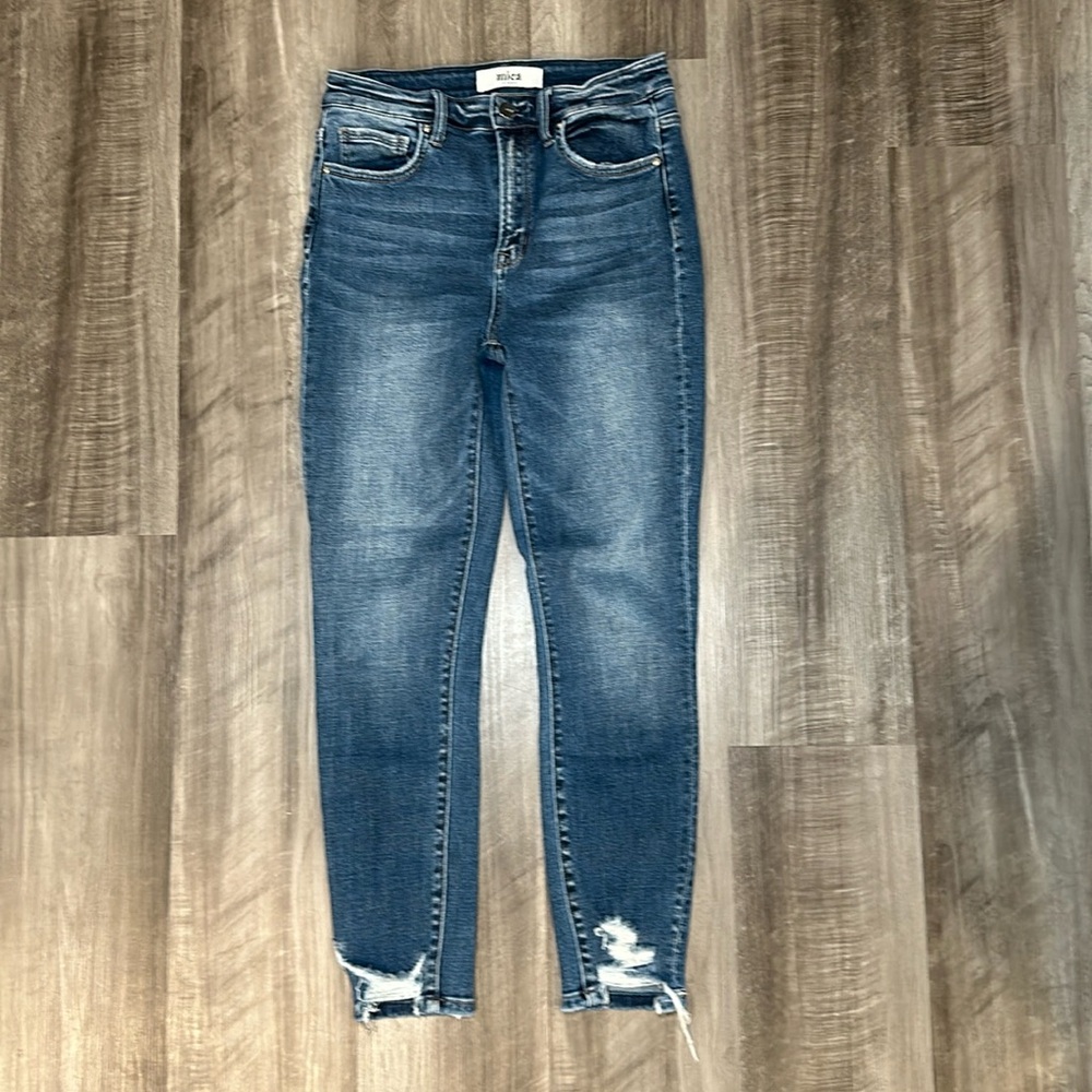 Mica Barsac High Rise Crop Skinny Jeans - 28